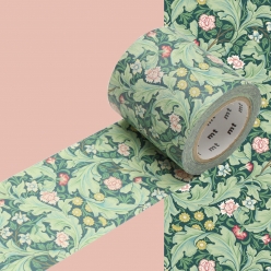 masking tape mt 50 mm william morris feuillage fleuri