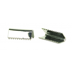 pince a lacets argente x 4 pcs