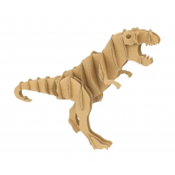 maquette en carton a assembler tyranosaure 28 x 18 x 75cm