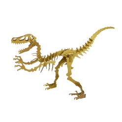 maquette en carton a assembler velociraptor 35 x 18 x 11cm