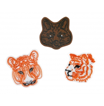 patch brode felin 4 a 5 cm x 3 pcs