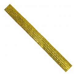 ruban glitter dore 10 mm x 1 m