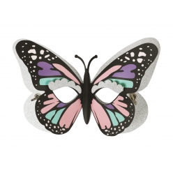 masque 3d en carte forte papillon a monter