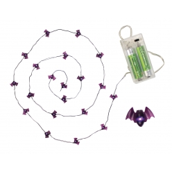 guirlande lumineuse 20 leds chauve souris 125m