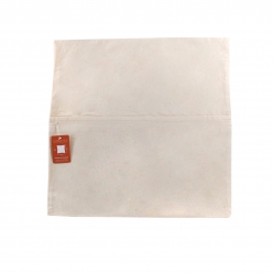 housse de coussin ecru en coton a customiser 40 cm