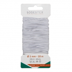 fil elastique pour masque 1 mm x 10 m