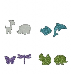 gommettes autocollante en mousse animaux