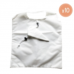 grand sac vierge blanc pour enfant a colorier 10 pieces