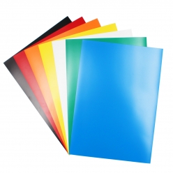 feuille magnetique adhesive a4 de couleur 7 pieces