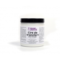 cire pour transferer une photo sur bougie 250ml