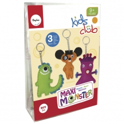 kit de bricolage monstremaxi 10 cm 3 pieces