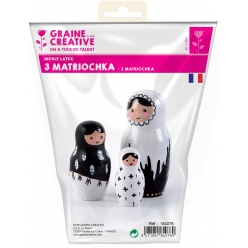 moule en latex pour platre matriochka
