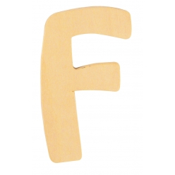 lettre en bois 6cm label fsc
