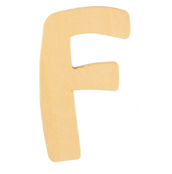 lettre en bois 6cm label fsc