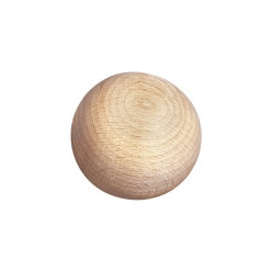 boules en bois brut non percees