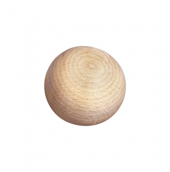 boules en bois brut non percees