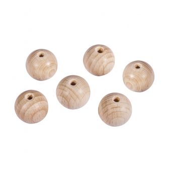 boules en bois brut