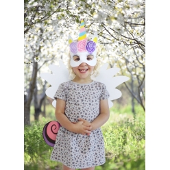 kit deguisement enfants mousse et feutrine licorne