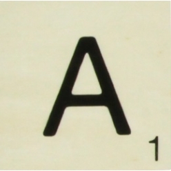 grande lettre en bois facon scrabble 10 cm lettre a