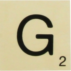 grande lettre en bois facon scrabble 10 cm lettre g