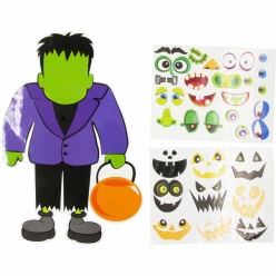kit creatif halloween je decore mon monstre 355 cm