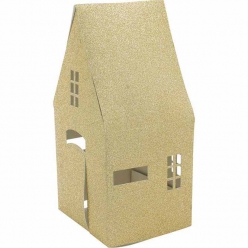 photophore en papier ignifuge paillette doree 199 cm
