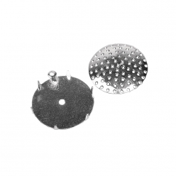 platine p pendentif avec crible 25 mm
