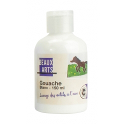 gouache pour enfant jaune fluo 150 ml