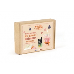kit bougie a modeler pour enfants totem