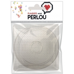 plaque pour perles mini perlou rond 85cm et carre 8cm