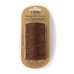 bobine de fil de jute 2 mm jaune