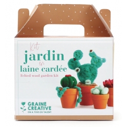 kit laine cardee jardin cactus
