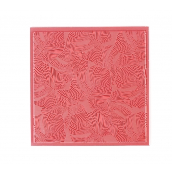 tapis de texture pour la fimo monstera