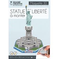 puzzle d maquette statue de la liberte