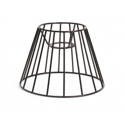 carcasse d abat jour cone noir