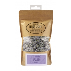 fleurs sechees lavandin  deco bougie savon