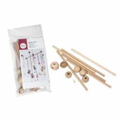 etoile en bois pour mobiles 33 cm o