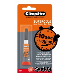 super glue formule liquide super cleo sechage rapide