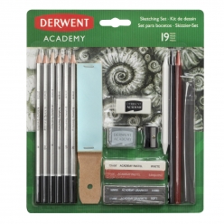 set dessin sketching derwent academy