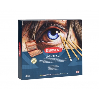 crayons de couleur derwent lightfast coffret x48