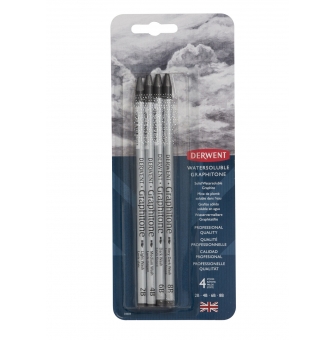 crayon graphite aquarellable derwent graphitone x4