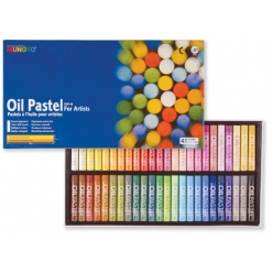 pastels a l huile mungyo boite 48 pieces
