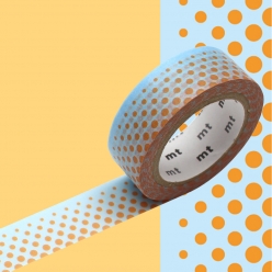 masking tape mt nuee de pois orange