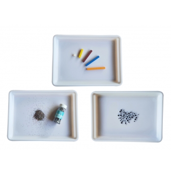 plateaux multi usage 38x28cm 3 pieces