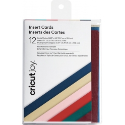 cricut joy 12 cartes et enveloppes nouveau romantique 107x139 cm