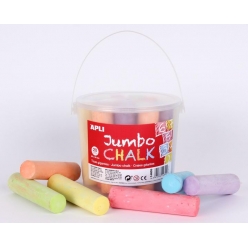 craies de trottoir 6 couleurs 20 pieces