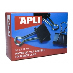 boite de 12 pinces a clip 41mm