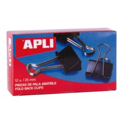 boite de 12 pinces a clip 25mm