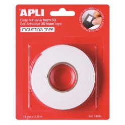 ruban adhesif en mousse double face 19mm x 228m