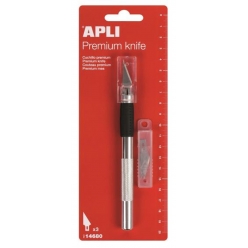 scalpel premium haute precision avec 3 lames de rechange
